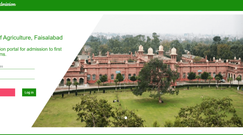 University of Agriculture Faisalabad Admission 2024