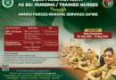 Join Pakistan Army as Nursing session 2024